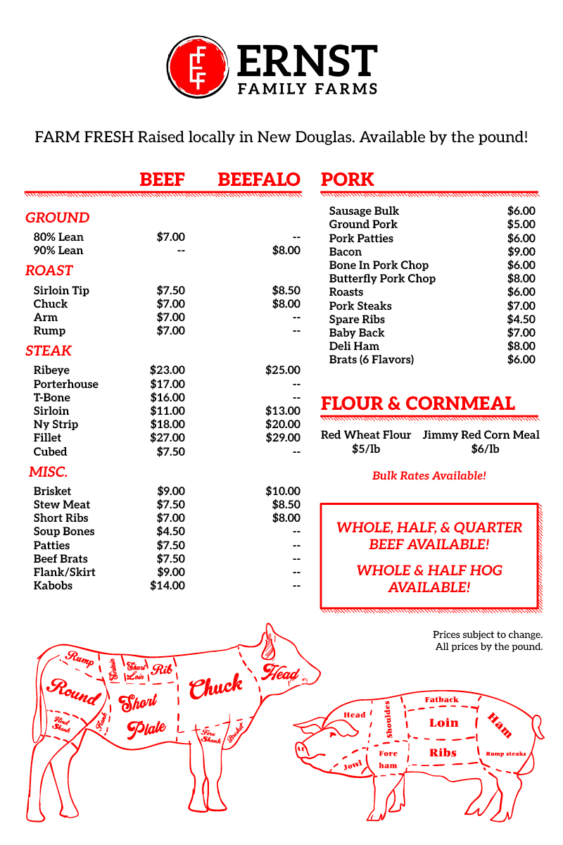 240927_A1V1_ErnstFamilyFarms_OnlineMenuUpdates Menu for Ernst Family Farms